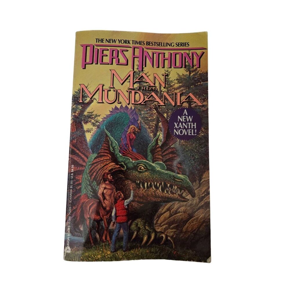 Man from mundania by Piers Anthony - avon books - 0380752891